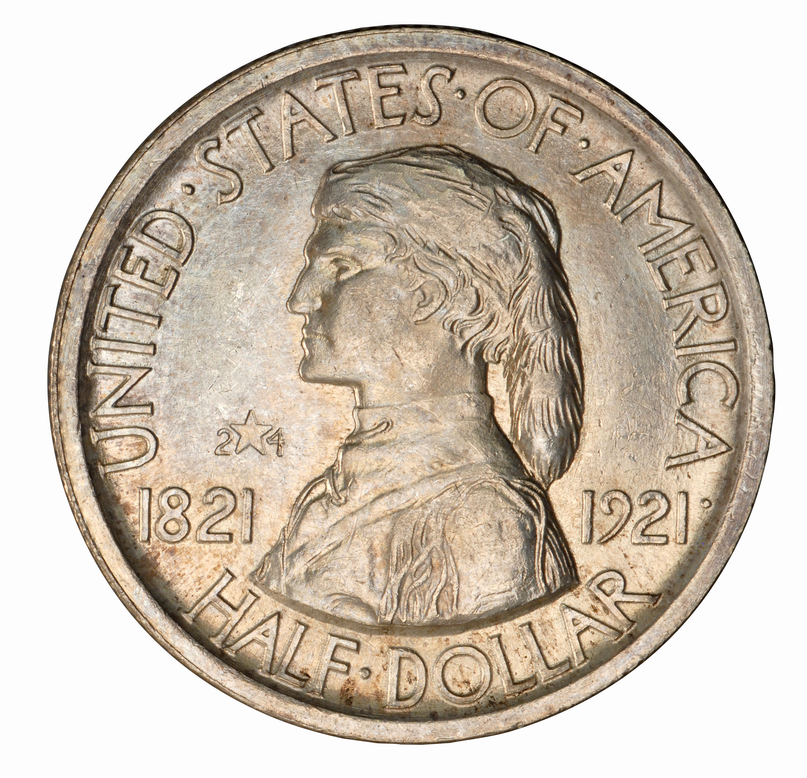 1921 Missouri Centennial Half Dollar Commemorative Coins